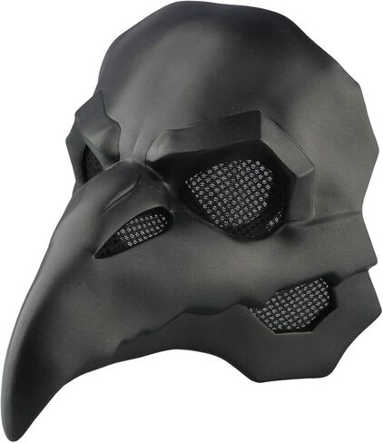 قناع الهالوين Overwatch Reaper Gabriel Reyes Cosplay Mask Game Anime Costume Accessory Prop | مرخص رسميًا in Kuwait