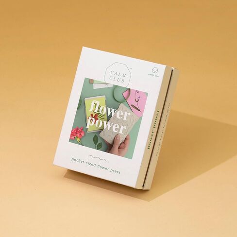 مجموعة ضغط الزهور من كالم كلوب | مجموعة حفظ الزهور | زهور مجففة للحرف اليدوية والزهور المضغوطة للحرف اليدوية | مجموعة تجفيف الزهور | حرف الزهور الجافة للبالغين | مجموعة ضغط الزهور للبالغين in Kuwait