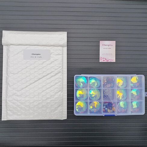 chengmu 30mm Crystal Glass Ball 10pcs Chandelier Prisms Pendants Parts Beads Rainbow Maker Garden Suncatcher for Windows Candelabra Lamp Curtain Party Wedding Decoration - AB Colour in Kuwait