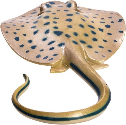 Safari Ltd. Blue Spotted Ray Figurine - Lifelike 6.5" Model Figure - Educational Toy for Boys, Girls, and Kids Ages 3+ in Saudi Arabia