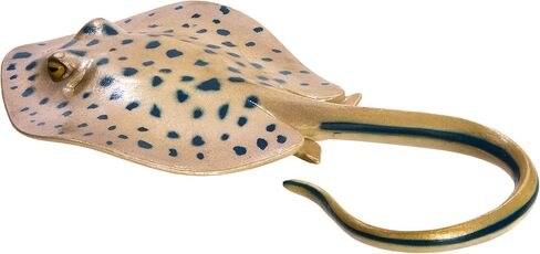 Safari Ltd. Blue Spotted Ray Figurine - Lifelike 6.5" Model Figure - Educational Toy for Boys, Girls, and Kids Ages 3+ in Saudi Arabia