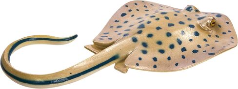 Safari Ltd. Blue Spotted Ray Figurine - Lifelike 6.5" Model Figure - Educational Toy for Boys, Girls, and Kids Ages 3+ in Saudi Arabia