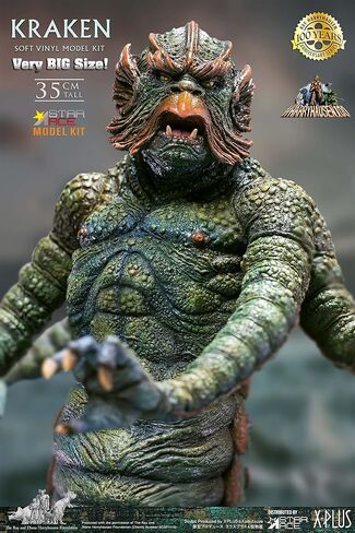 STAR ACE TOYS LIMITED RAY HARRYHAUSENS Kraken Soft Vinyl Model KIT in Saudi Arabia