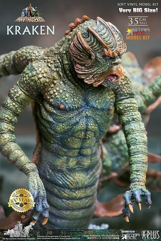 STAR ACE TOYS LIMITED RAY HARRYHAUSENS Kraken Soft Vinyl Model KIT in Saudi Arabia