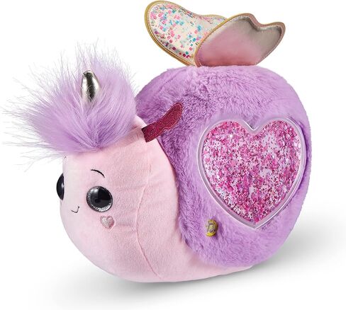 Rainbocorns Jelly Shake Surprise Series 2 Hippo by ZURU Cuddle Plush Scented Stuffed Animal, Slime Mix, Talkback Feature and More, Ages 3+ (Hippo) in Kuwait