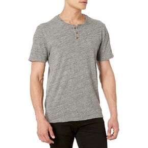 Lucky Brand Men's Short Sleeve Linen Henley Shirt in Saudi Arabia
