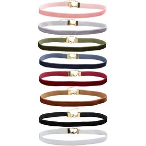 MILAKOO Velvet Choker Necklace Set For Women Gothic Tattoo Lace Black Chokers