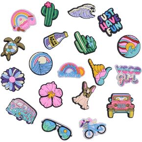 Shoe Charms for Boys Shoe Pins Shoe Charms Cute Charms Shoe Access PVC Summer Beach Shoe Charms for Shoe Clog Sandals Bracelets Outdoors Charms for Shoe Decor Women Gifts Favor19PCS in Kuwait