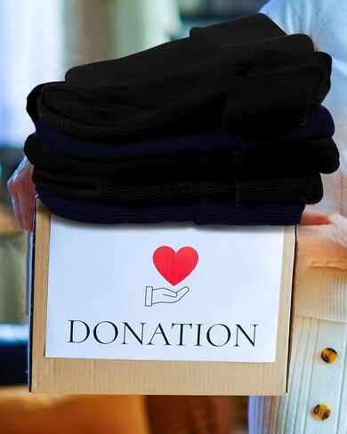 Jecery 72 Pcs Bulk Winter Beanies Hat Glove Sets Knitted Cap Beanie Bulk Winter Gloves Bulk Warmer Cold Weather Running Warm Skiing for Homeless Unisex Women and Men, Black and Navy Blue in Saudi Arabia