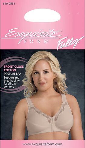 حمالة صدر رائعة من القطن 5100531 تدعم الظهر ووضعية الجسم بشكل لاسلكي بالكامل in Kuwait