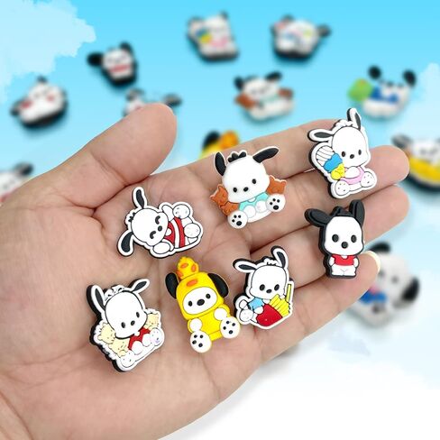 15 قطعة من تعليقات تزيين احذية الكلب اللطيفة لقباقيب كروكس، اكسسوارات كارتون للجراء وهدايا الحفلات للاطفال الاولاد والبنات، معدن غير ثمين، بدون احجار كريمة, معدن, بدون الأحجار الكريمة in Kuwait