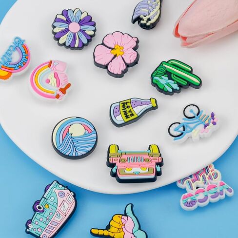 Shoe Charms for Boys Shoe Pins Shoe Charms Cute Charms Shoe Access PVC Summer Beach Shoe Charms for Shoe Clog Sandals Bracelets Outdoors Charms for Shoe Decor Women Gifts Favor19PCS in Kuwait