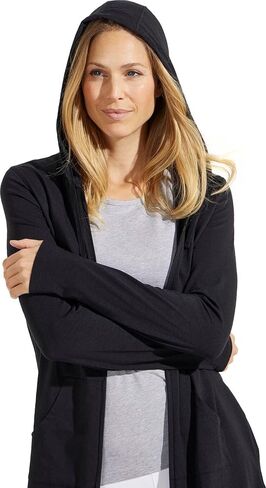 Coolibar UPF 50+ Women's Cabana Hoodie - Sun Protective in Kuwait