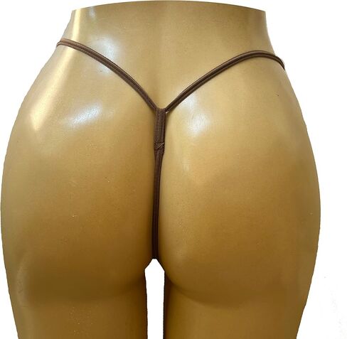 EVERYTHING CROPOVER Low Rise Skintone G String No-Show Thong Panty Underwear for Black and Brown Skin Women for Carnival in Saudi Arabia