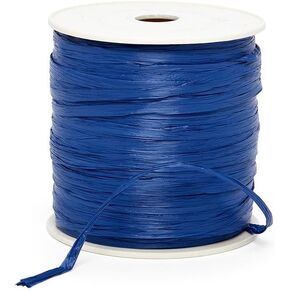 White Matte Raffia Ribbon 1/4" X 100 Yards in Saudi Arabia