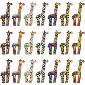 LiQunSweet 10 Pcs Printed Animal Charms Links Enamel Honeybee Bee Charms for DIY Jewelry Making Bracelets Crafting