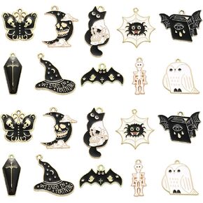 LiQunSweet 10 Pcs Printed Animal Charms Links Enamel Honeybee Bee Charms for DIY Jewelry Making Bracelets Crafting in Kuwait