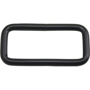 Wuuycoky 2" Inner Length Rectangle Rings Loop Ring No Welded for Strap Webbing Belts Buckle Color Optional