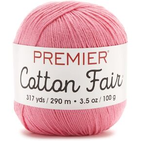 Premier Yarns Cotton Fair Solid Yarn-baby Pink in Kuwait