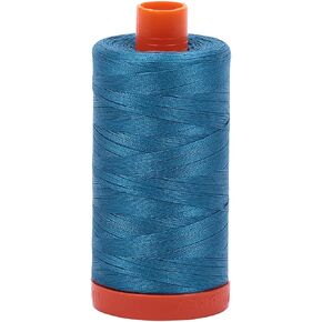 Aurifil Mako Cotton Thread Solid 50wt 1422yds Medium Teal
