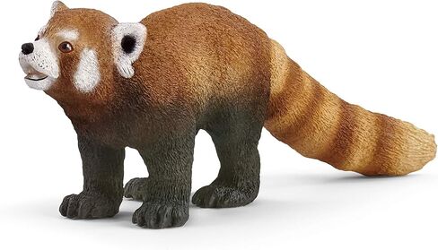 Schleich Wild Life Realistic Red Panda Figurine - Authentic and Highly Detailed Animal Toy, Durable for Education and Fun Play, Perfect for Boys and Girls, Ages 3+ in Saudi Arabia