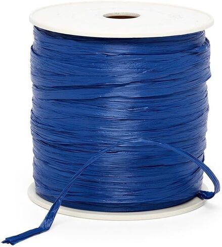 White Matte Raffia Ribbon 1/4" X 100 Yards in Saudi Arabia