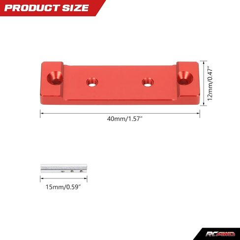 RCAWD Magnetic Body Post Set for 1/24 Axial SCX24 Wrangler Bronco Gladiator C10 Deadbolt Upgrade Parts (Black) in Saudi Arabia
