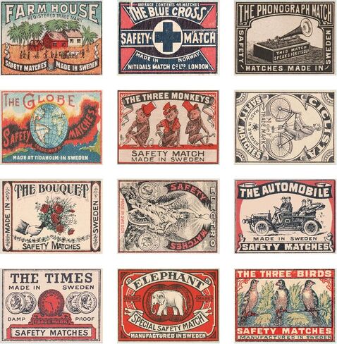 Tim Holtz Idea-ology MATCHBOXES IDEA-OLOG W/LABELS, 0 in Kuwait