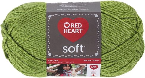 RED HEART Soft Yarn, Guacamole in Saudi Arabia