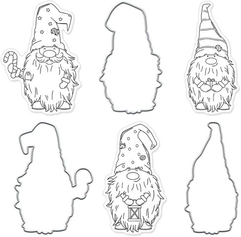 Happy Easter Gnome Metal Die Cuts for Card Making, Rabbit Dwarf Cutting Dies Easter Words Banner Dies Sets Stencils Embossing Template for Scrapbooking DIY Cards Photo Album Craft Decorations in Saudi Arabia