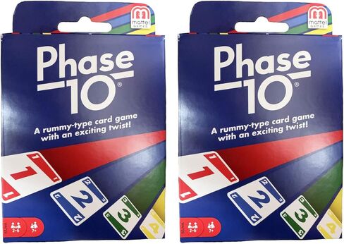 Mattel Phase 10 Card Game - 2 Pack in Saudi Arabia