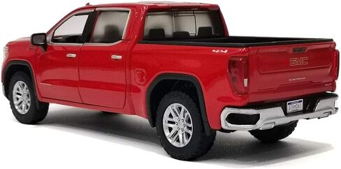 2019 Sierra 1500 SLT Crew Cab Pickup Truck Red 1/24-1/27 Diecast Model Car by Motormax 79361 in Saudi Arabia
