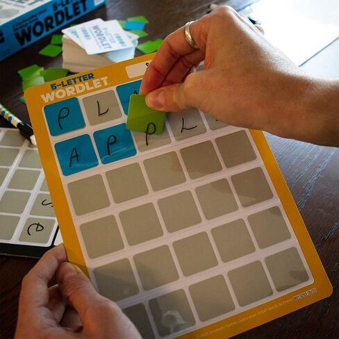 University Games | 5 Letter Wordlet Game for 2 to 4 Players Ages 8 and Up in Saudi Arabia