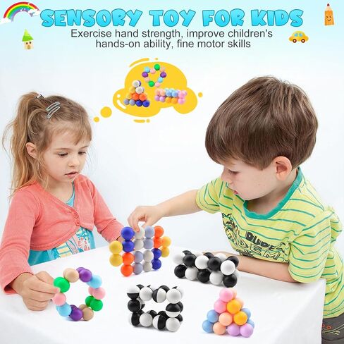 Yrissmiss Autism Sensory Toys for Autistic Children, Fidget Toys for Adults Kids, Autism Toy for Toddlers, Airplane Car Travel for Kids Ages 3+ Easter Basket Stuffers Gifts for Kids Boys Girls in Kuwait
