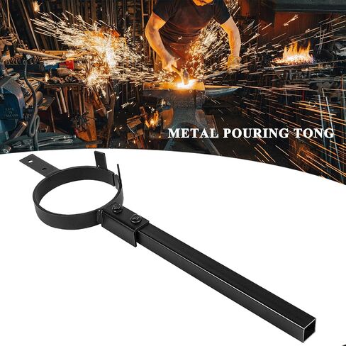 Crucible Tongs for Metal Melting, Graphite Crucible Lifting & Metal Melting Pouring Tong, Melting Casting Refining Tools for Jewelers Blacksmith Metalsmith Refiners Smelter (2 Tongs) in Saudi Arabia