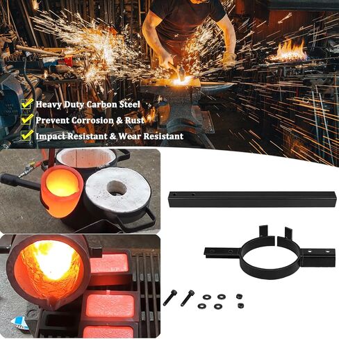 Crucible Tongs for Metal Melting, Graphite Crucible Lifting & Metal Melting Pouring Tong, Melting Casting Refining Tools for Jewelers Blacksmith Metalsmith Refiners Smelter (2 Tongs) in Saudi Arabia