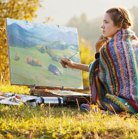 فرش طلاء بتفاصيل صغيرة من AIT Art Select، مقاس 3/0، عبوة من 3 قطع، سابل أحمر روسي نقي، مصنوعة يدويًا في ألمانيا لصياغة تفاصيل رائعة باستخدام الزيت أو الأكريليك أو الألوان المائية in Kuwait