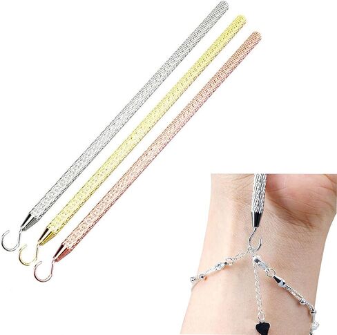 KIPETTO 3 قطع سوار مساعد أداة تثبيت المعدات للسوار والقلادة والمجوهرات وحزام الساعة والسحابات والإغلاق in Kuwait