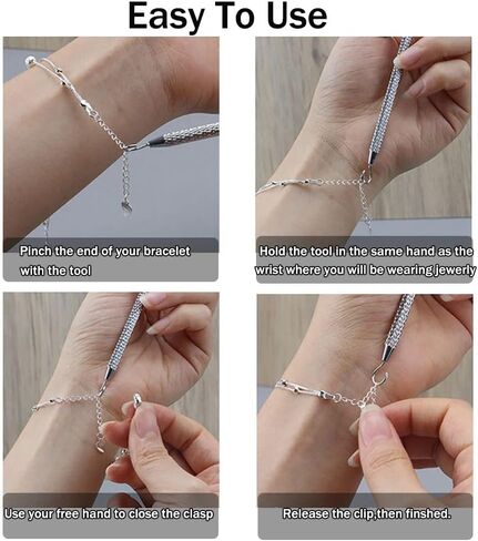 KIPETTO 3 قطع سوار مساعد أداة تثبيت المعدات للسوار والقلادة والمجوهرات وحزام الساعة والسحابات والإغلاق in Kuwait