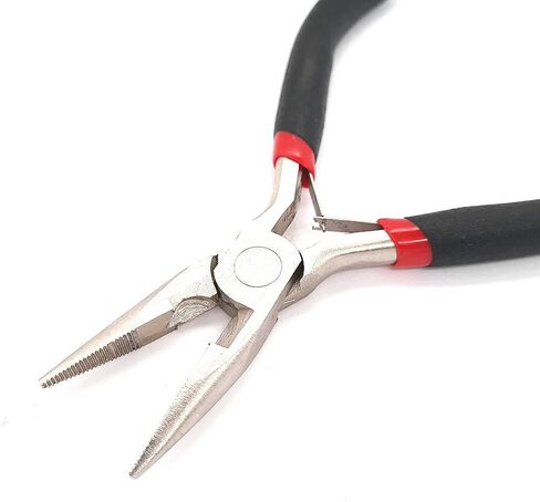CRAFT WIRE DIY Jewelry Making Set with Needle Nose Pliers, Jump Rings, Clasps, for Beading, Wire Wrapping, Jewelry Making Bracelet Necklace Anklet Charm, Findings Repair Tools Starter Kit Supplies in Saudi Arabia