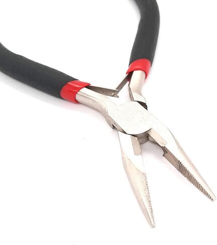 CRAFT WIRE DIY Jewelry Making Set with Needle Nose Pliers, Jump Rings, Clasps, for Beading, Wire Wrapping, Jewelry Making Bracelet Necklace Anklet Charm, Findings Repair Tools Starter Kit Supplies in Saudi Arabia