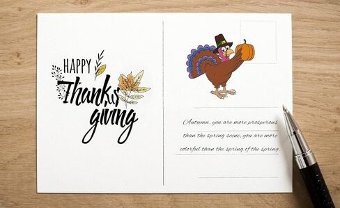 Thanksgiving Turkey Clear Stamps for Card Making Decoration DIY Scrapbooking, Thankful Word Fall Transparent Rubber Seal Stamps for Photo Card Album Crafting Supplies. in Saudi Arabia