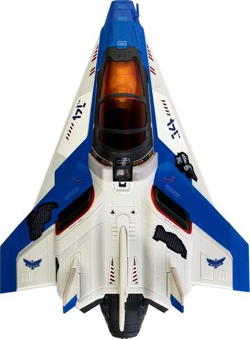 Mattel Disney Pixar Lightyear Toys, Fighter Jet-Style Spaceship, 15 Inches with Projectile Net Feature, Capture and Protect Mission, Collectible Gift in Saudi Arabia