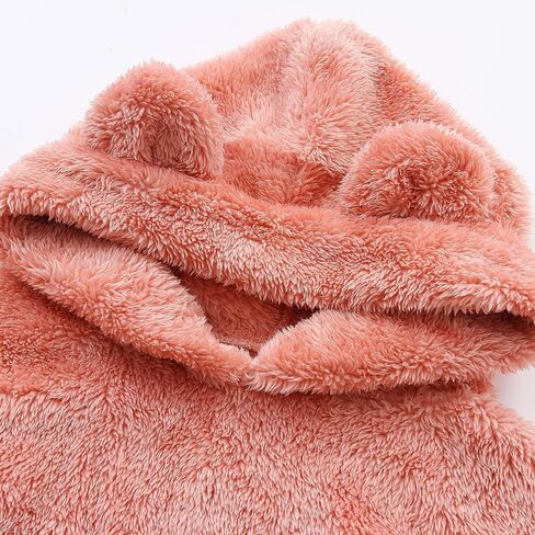 Hikido Fluffy Snug Pants Sets Outfit 1-5T Toddler Cute Fall Winter Pullover Clothes in Saudi Arabia