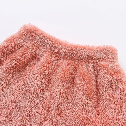 Hikido Fluffy Snug Pants Sets Outfit 1-5T Toddler Cute Fall Winter Pullover Clothes in Saudi Arabia