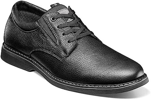 Nunn Bush Men's Otto Plain Toe Oxford Leather Lace Up with Lightweight Sole in Kuwait
