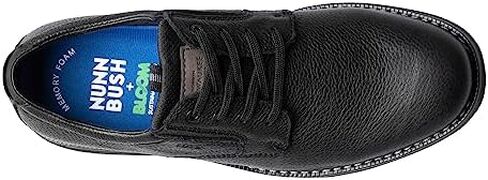 Nunn Bush Men's Otto Plain Toe Oxford Leather Lace Up with Lightweight Sole in Kuwait