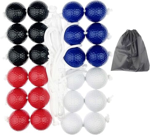 Miokun 12 Pack Ladder Balls Ladder Toss Balls Replacement with Storage Bag for Toss Match in Kuwait