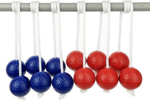 Miokun 12 Pack Ladder Balls Ladder Toss Balls Replacement with Storage Bag for Toss Match in Kuwait