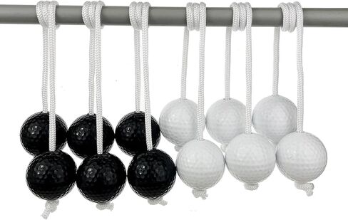 Miokun 12 Pack Ladder Balls Ladder Toss Balls Replacement with Storage Bag for Toss Match in Kuwait